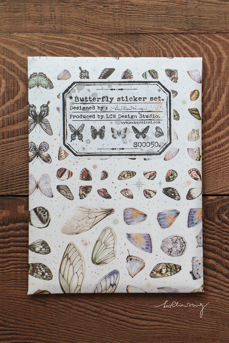 LCN Design Studio: Butterfly Sticker Sheets