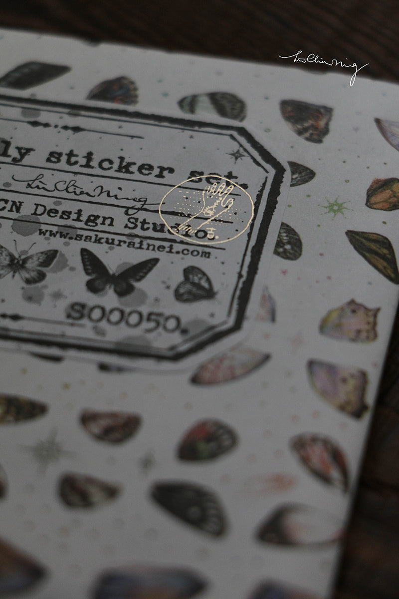 LCN Design Studio: Butterfly Sticker Sheets