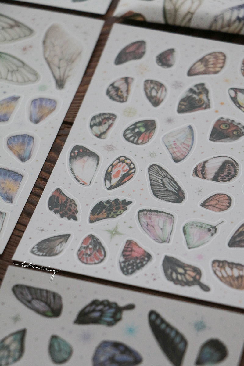 LCN Design Studio: Butterfly Sticker Sheets