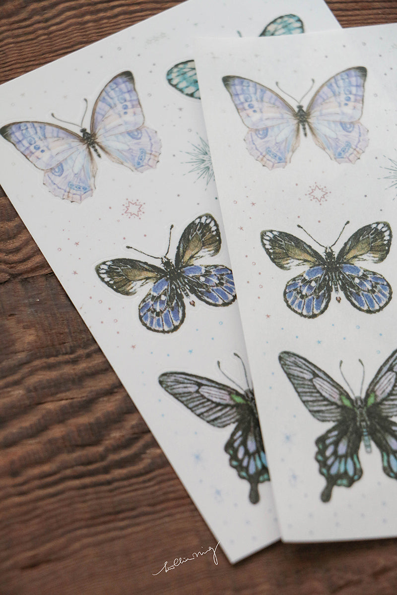 LCN Design Studio: Butterfly Sticker Sheets