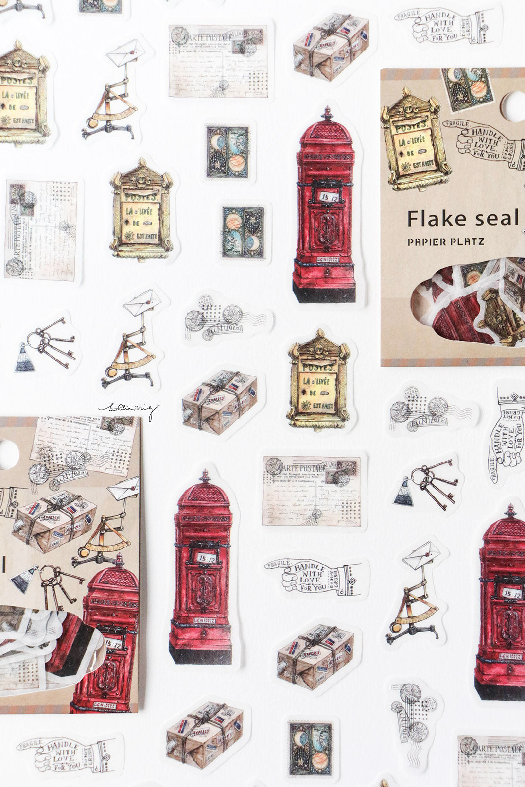 LCN Design Studio x Papier Platz Sticker Flakes