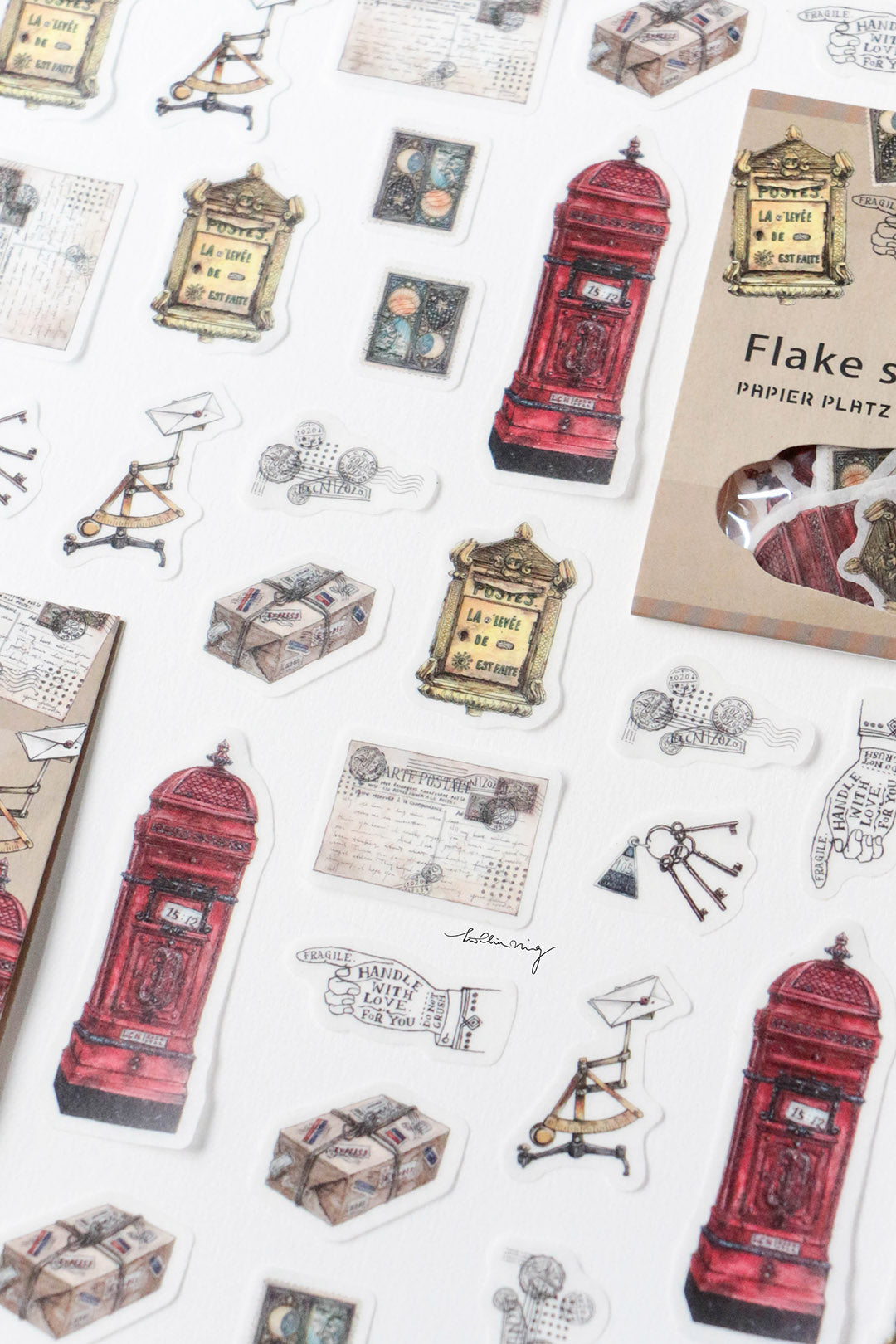 LCN Design Studio x Papier Platz Sticker Flakes