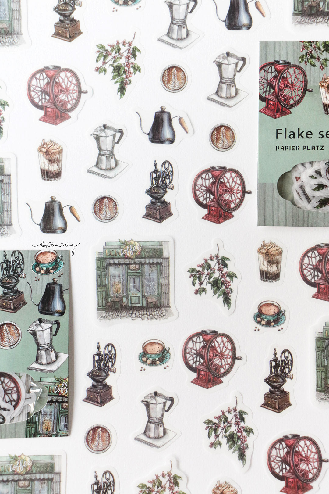 LCN Design Studio x Papier Platz Sticker Flakes