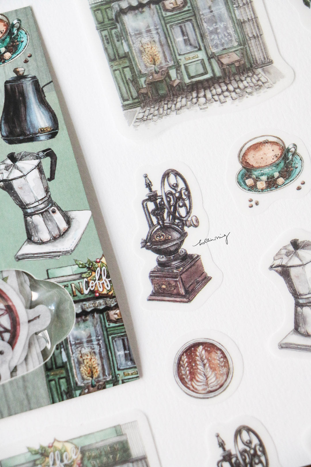 LCN Design Studio x Papier Platz Sticker Flakes