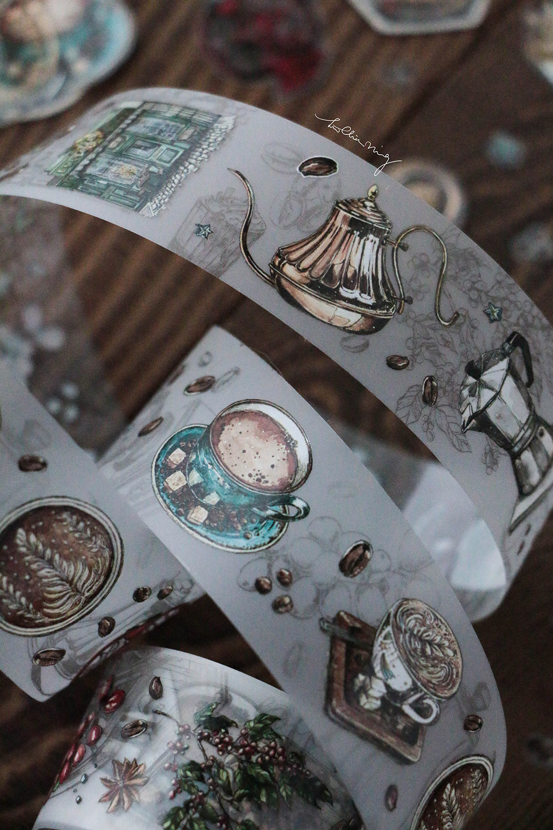 LCN Design Studio: Coffee Shop Masking Tape