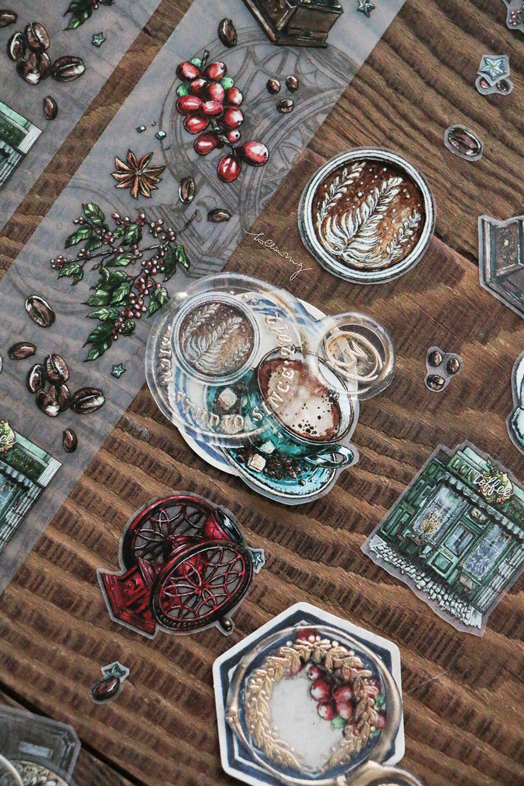 LCN Design Studio: Coffee Shop Masking Tape