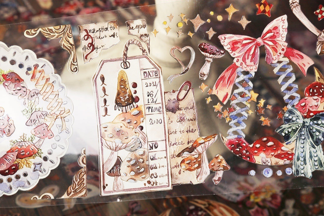 Inseason Studio Masking Tape: Mushroom Travels