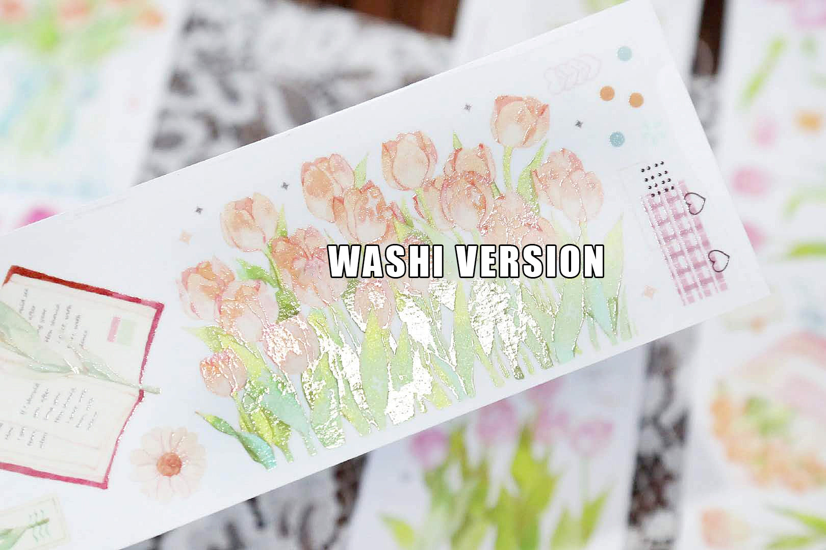 Inseason Studio Masking Tape: Tulips