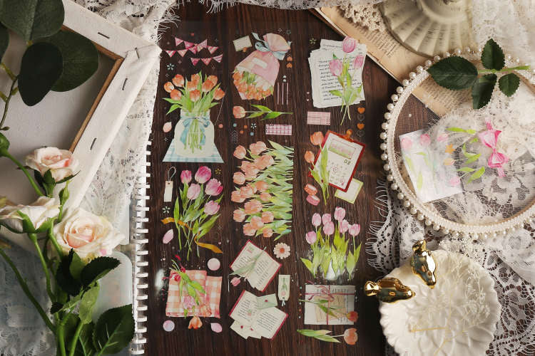 Inseason Studio Masking Tape: Tulips