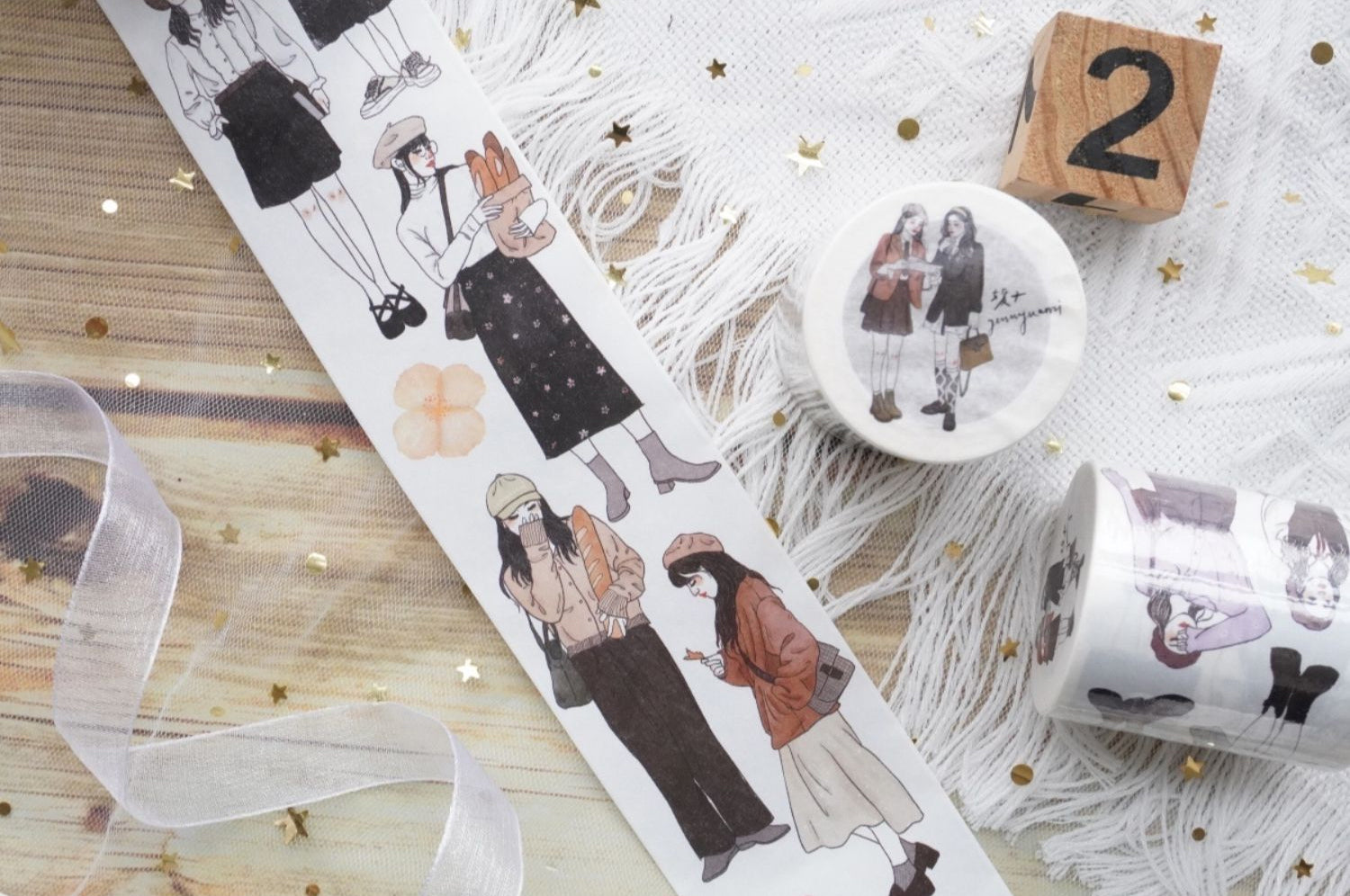 Jennyuanzi Masking Tape: Jenny's Friends