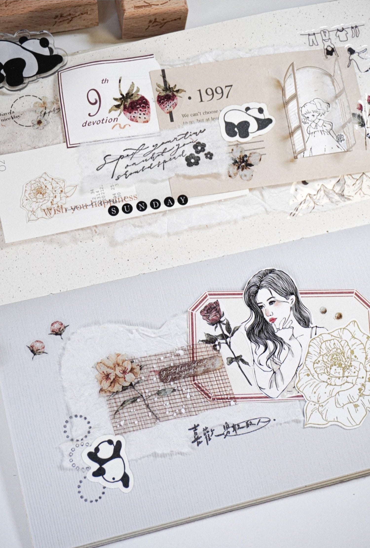 Jennyuanzi Masking Tape: Rose Girls