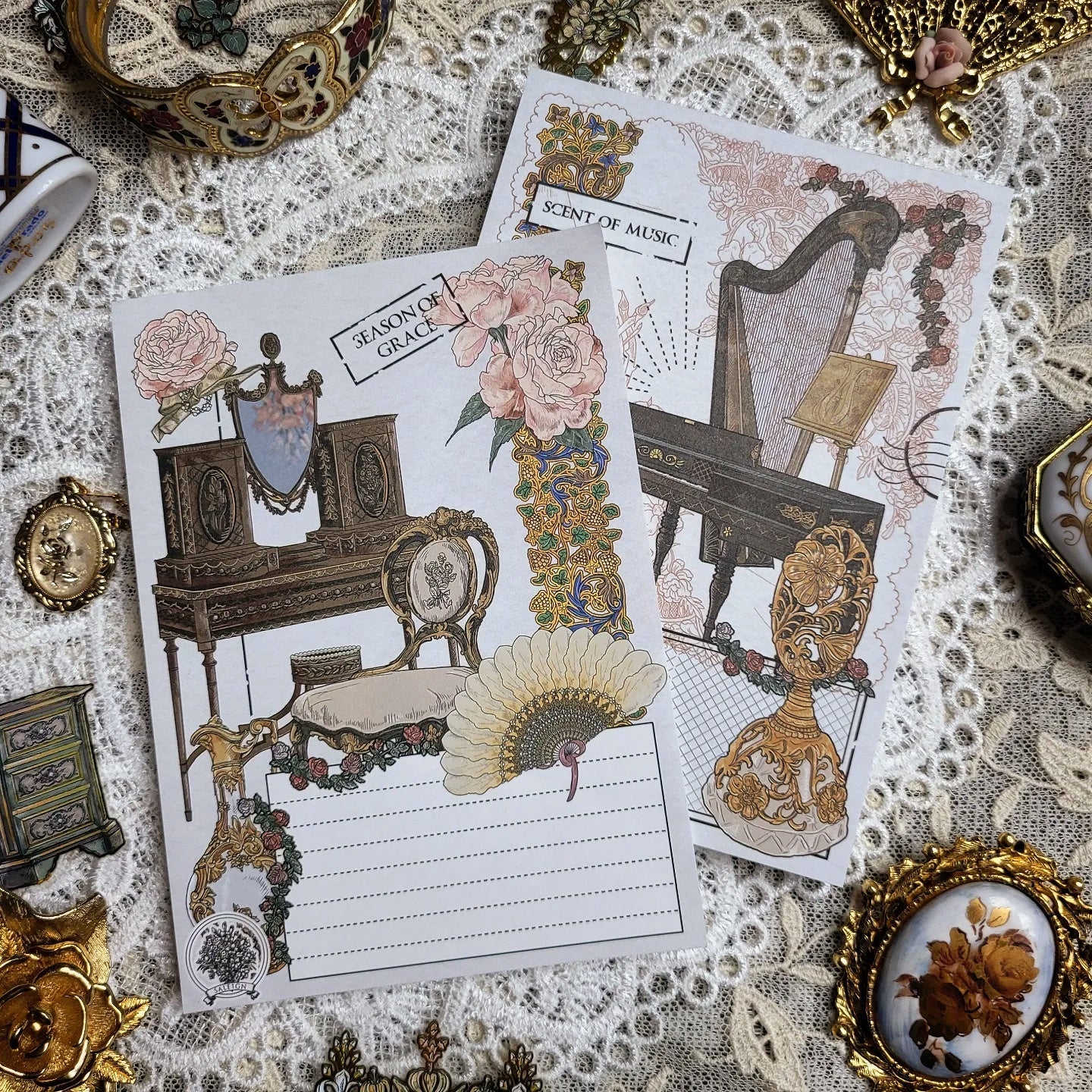 Saleign's Lair Memo Paper: Star of the Opera