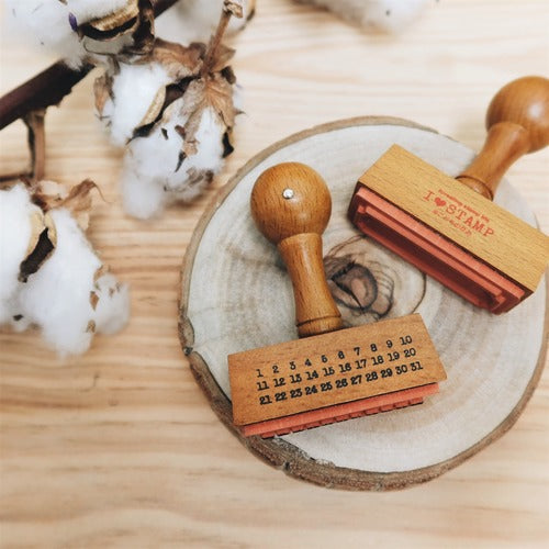 Kodomo No Kao: Wooden Handle Stamp