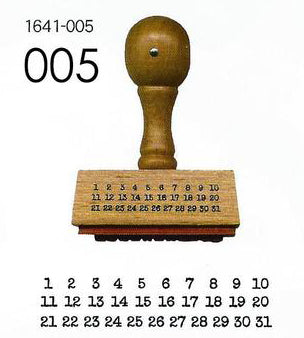 Kodomo No Kao: Wooden Handle Stamp