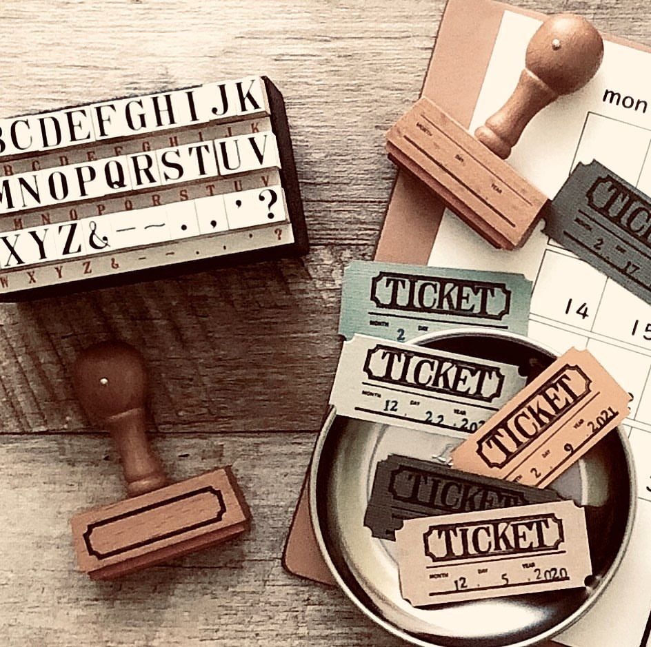 Kodomo No Kao: Wooden Handle Stamp