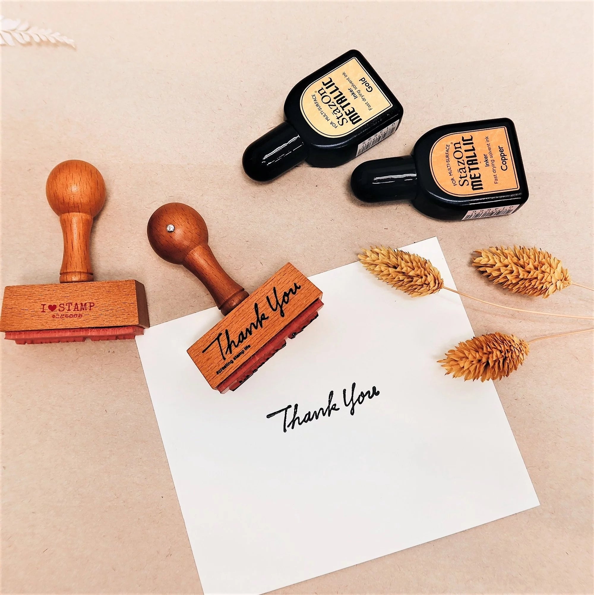 Kodomo No Kao: Wooden Handle Stamp