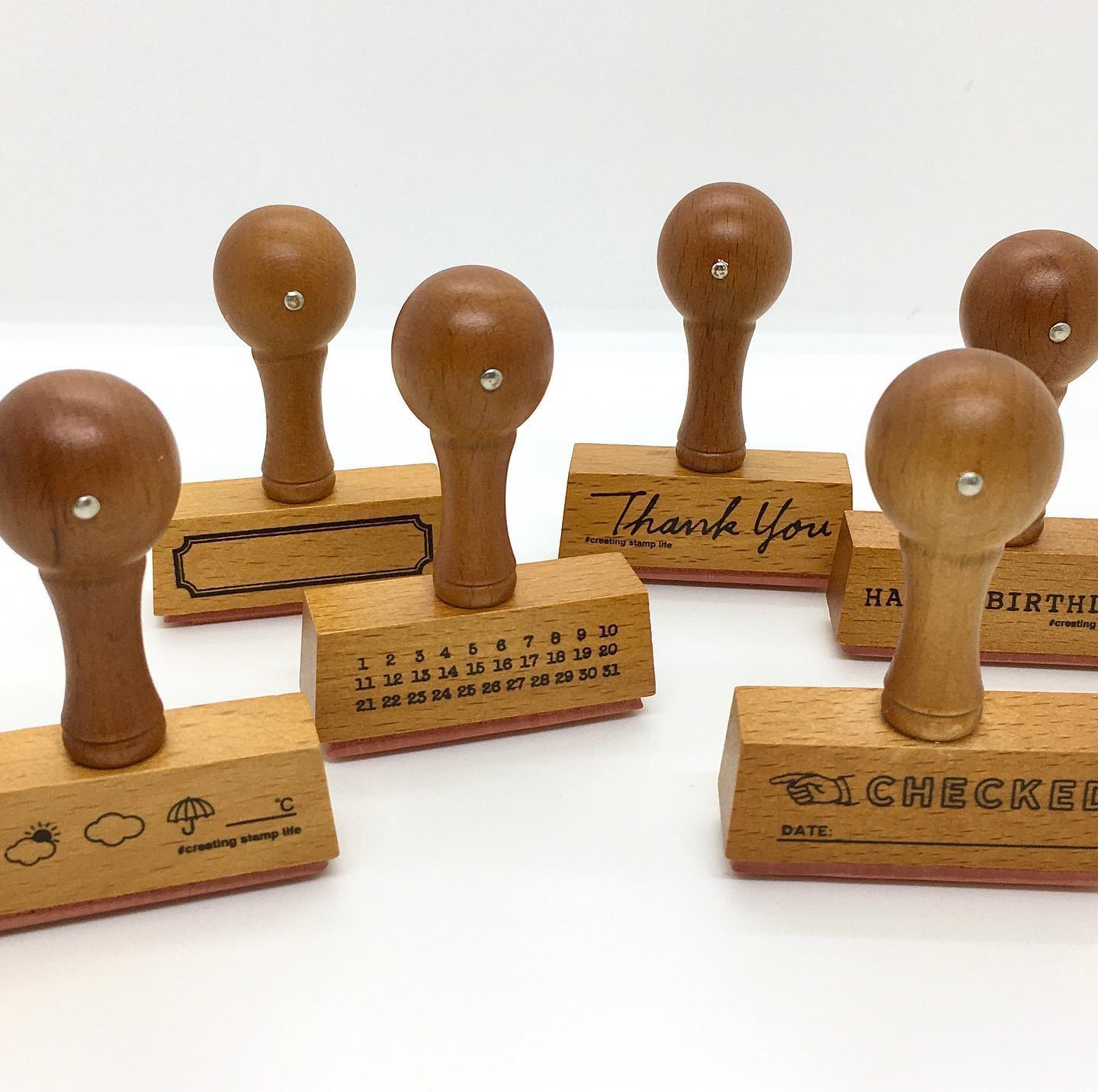 Kodomo No Kao: Wooden Handle Stamp