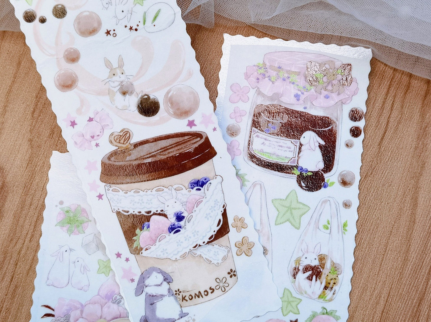 Komos Museum Tape: Milk Tea Bunny