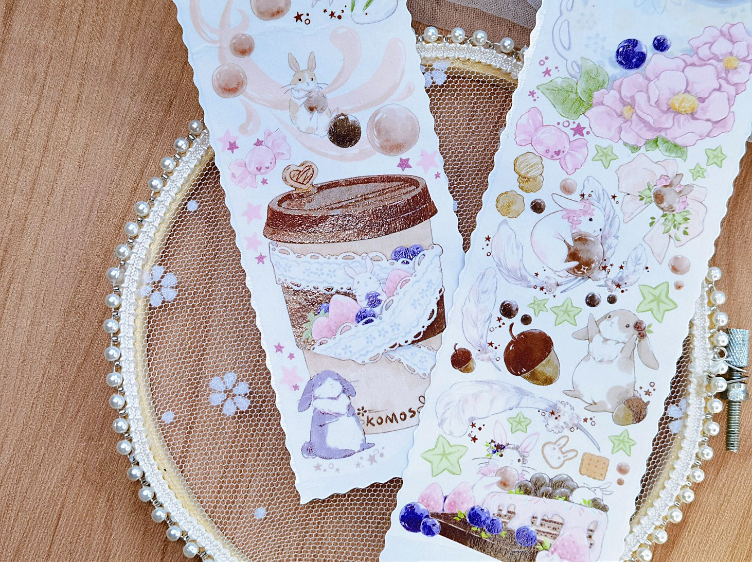 Komos Museum Tape: Milk Tea Bunny