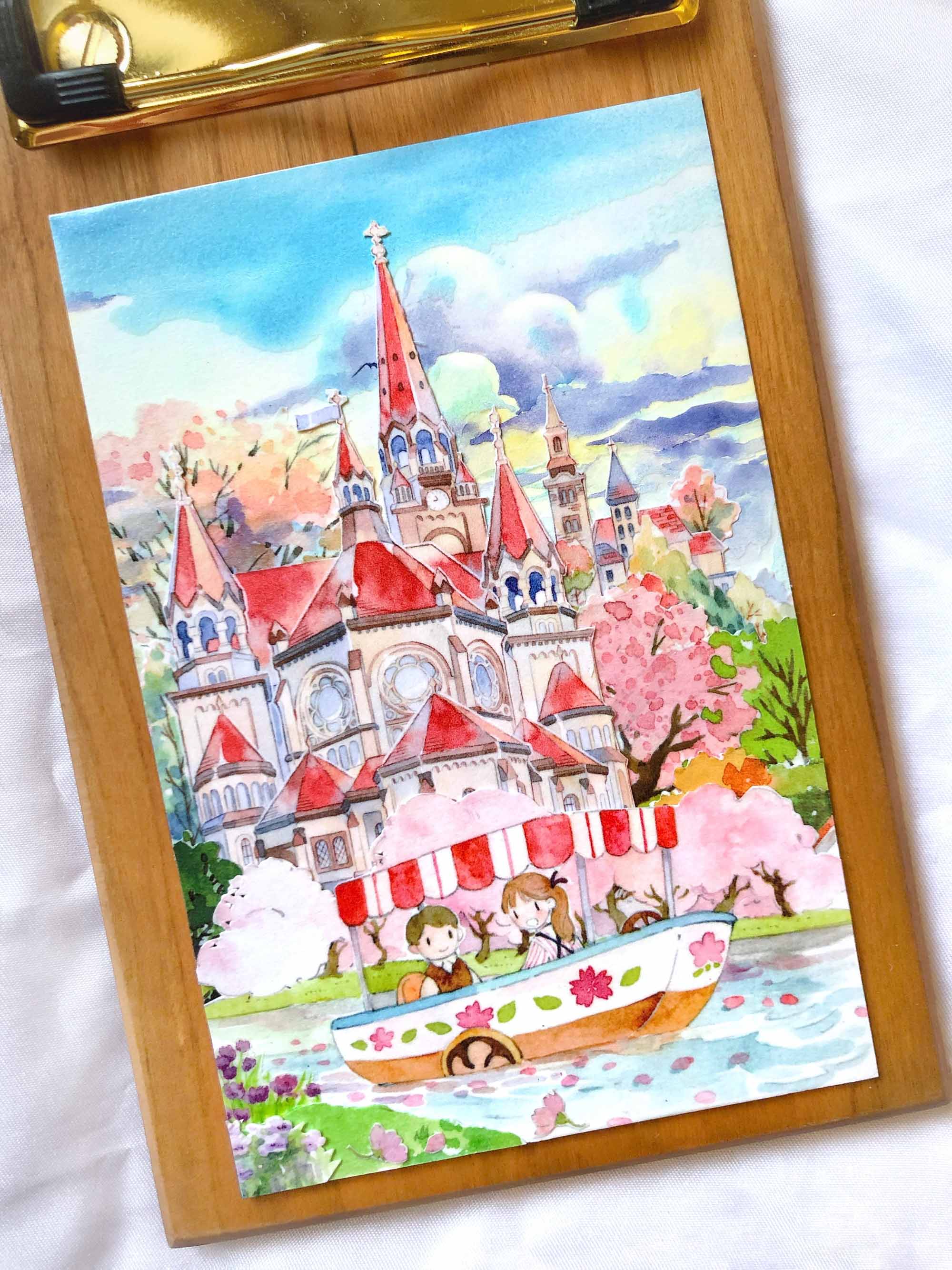 Komos Museum Masking Tape: Sakura Dreams