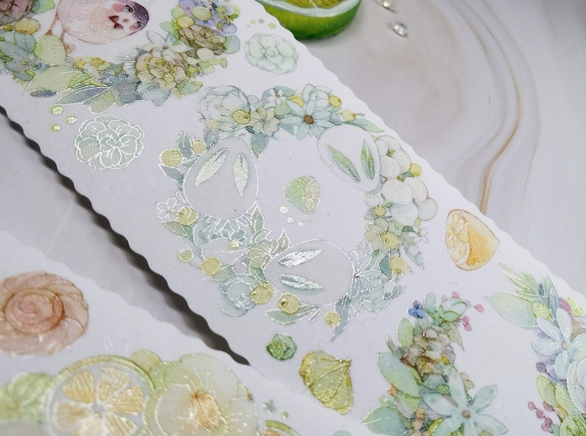 Komos Museum Tape: Birds & Wreaths