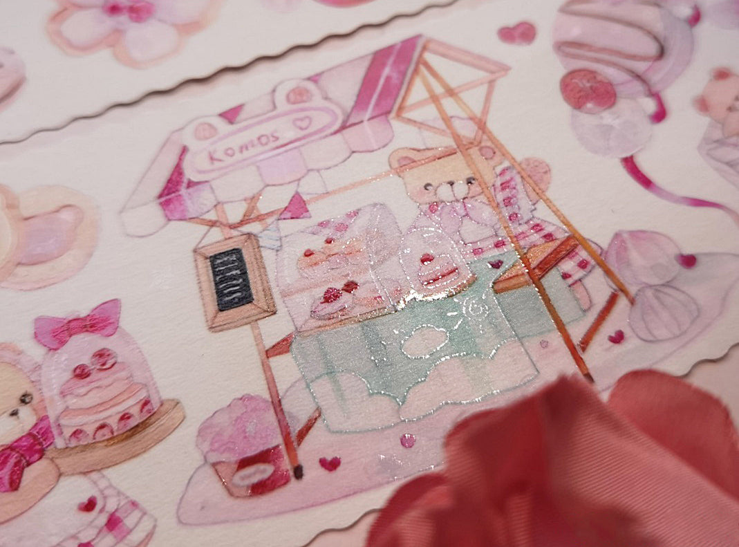 Komos Museum Tape: Cherry Bear