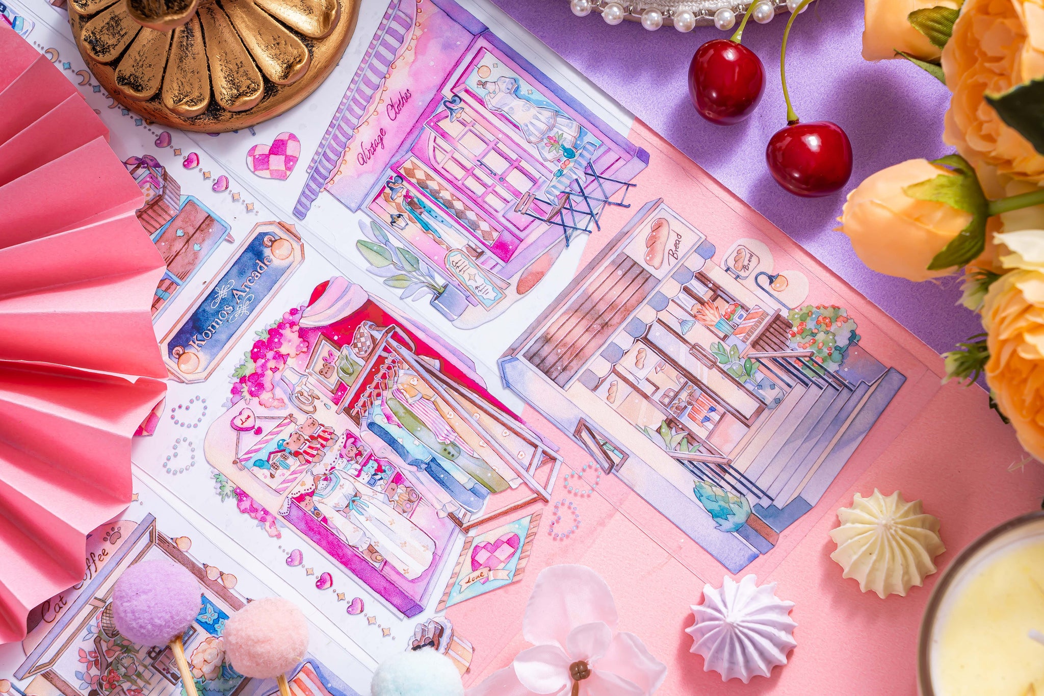 Komos Museum Masking Tape: Evening Shopping Street