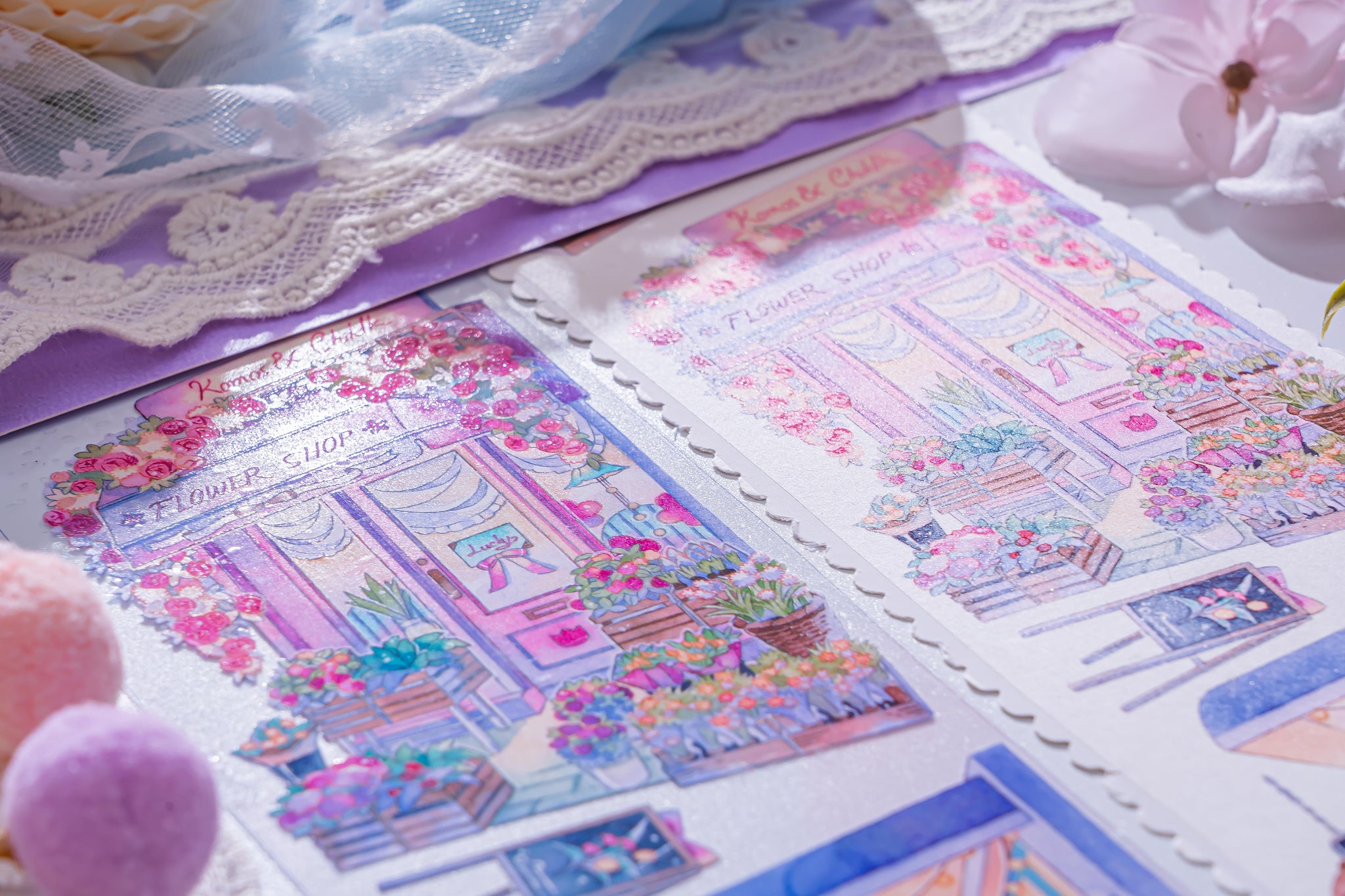 Komos Museum Masking Tape: Evening Shopping Street