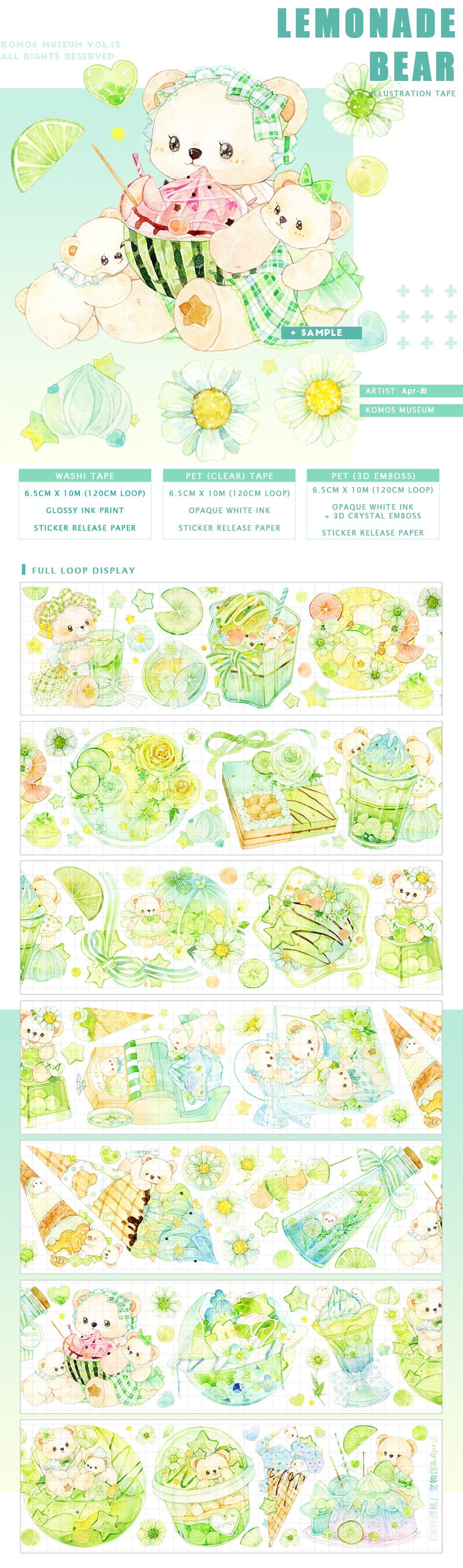 Komos Museum Tape: Lemonade Bear