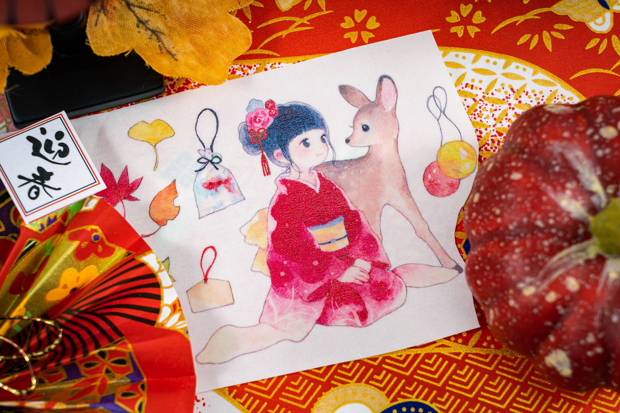 Komos Museum Masking Tape: Lovely Deer