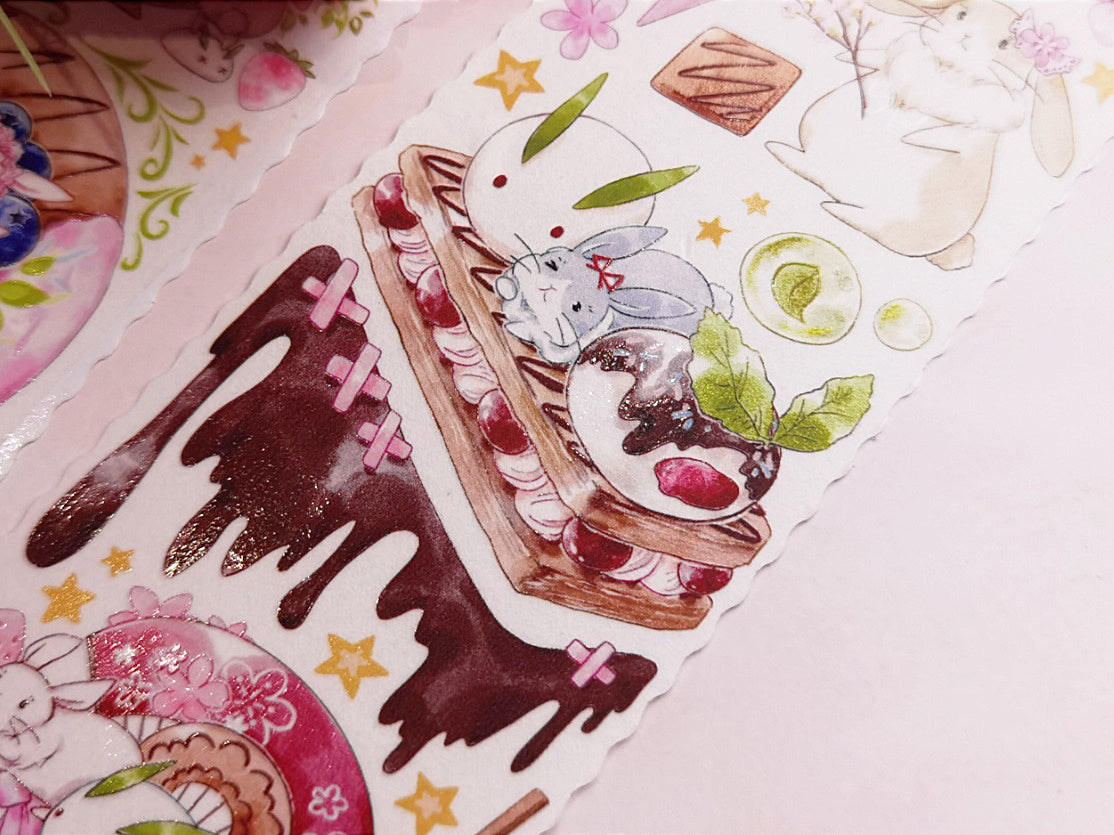 Komos Museum Tape: Matcha Bunny