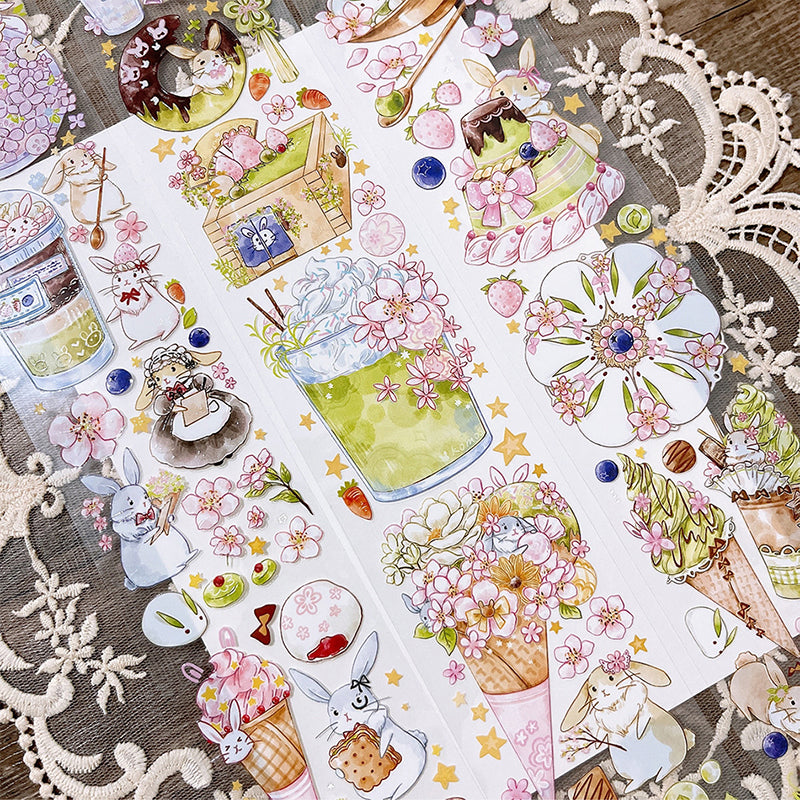 Komos Museum Tape: Matcha Bunny