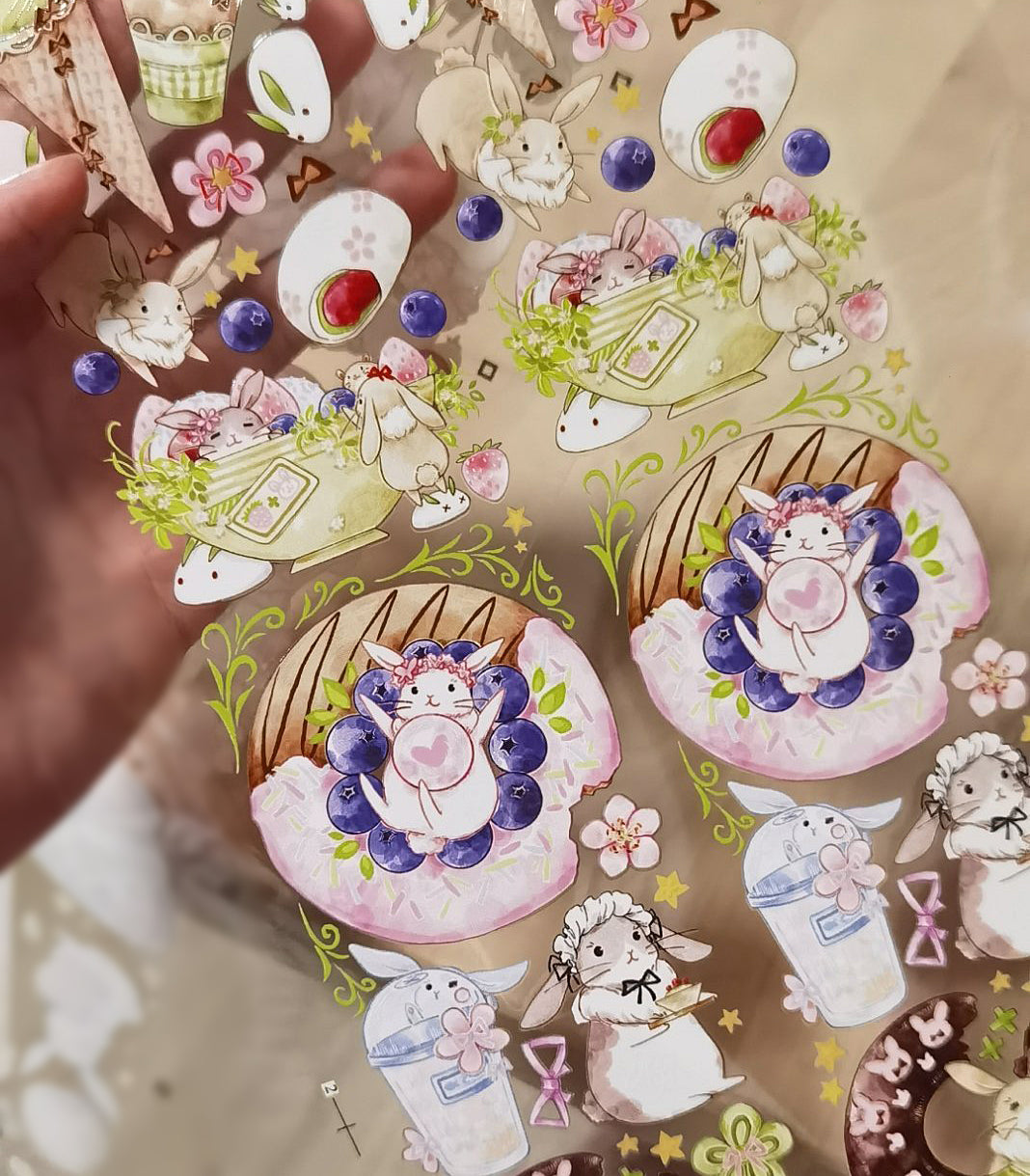 Komos Museum Tape: Matcha Bunny