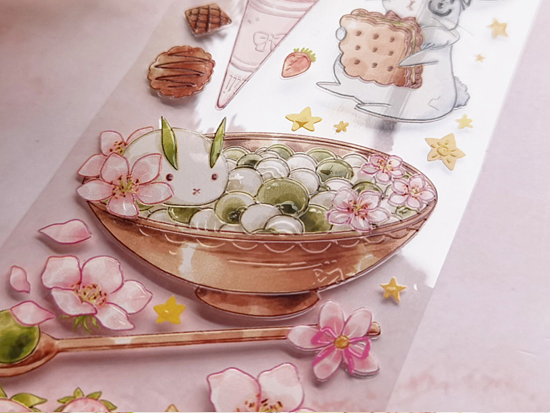 Komos Museum Tape: Matcha Bunny