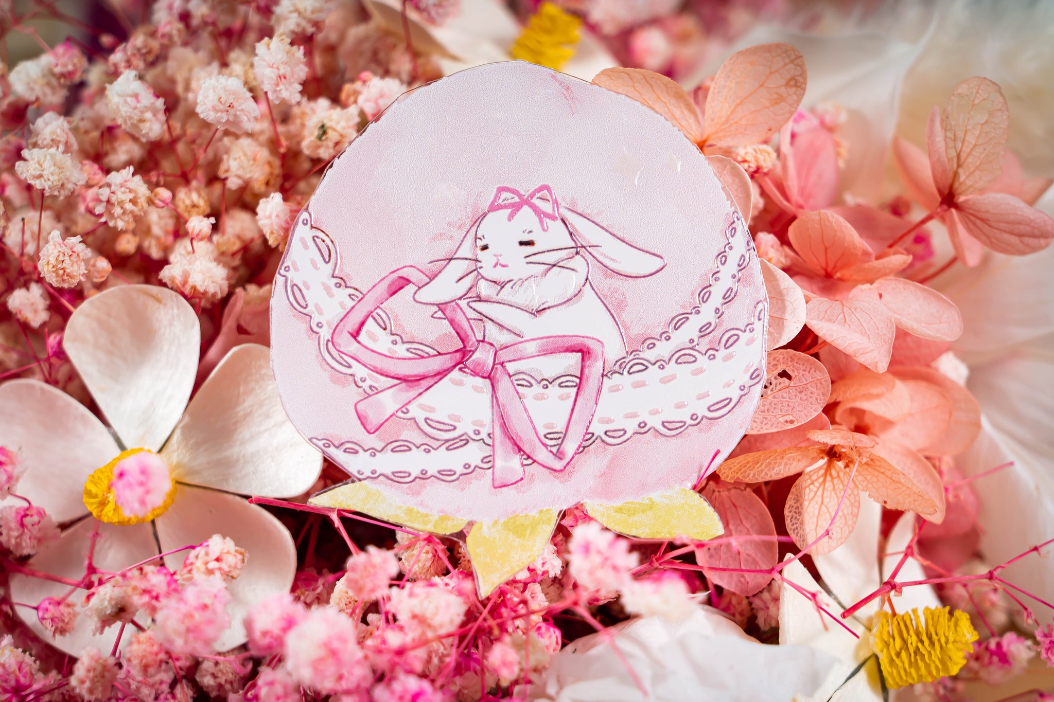 Komos Museum Tape: Peach Tea Bunny