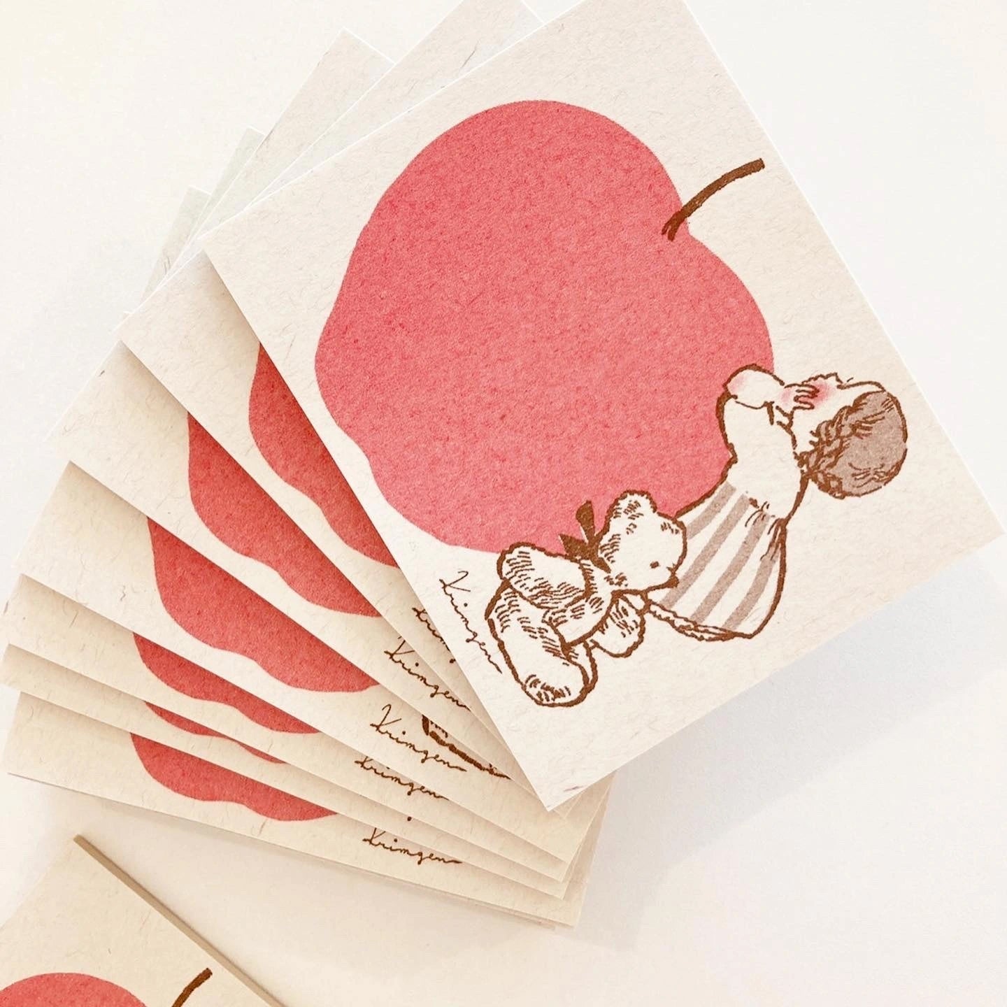 Krimgen Memo Pad: Apple and House