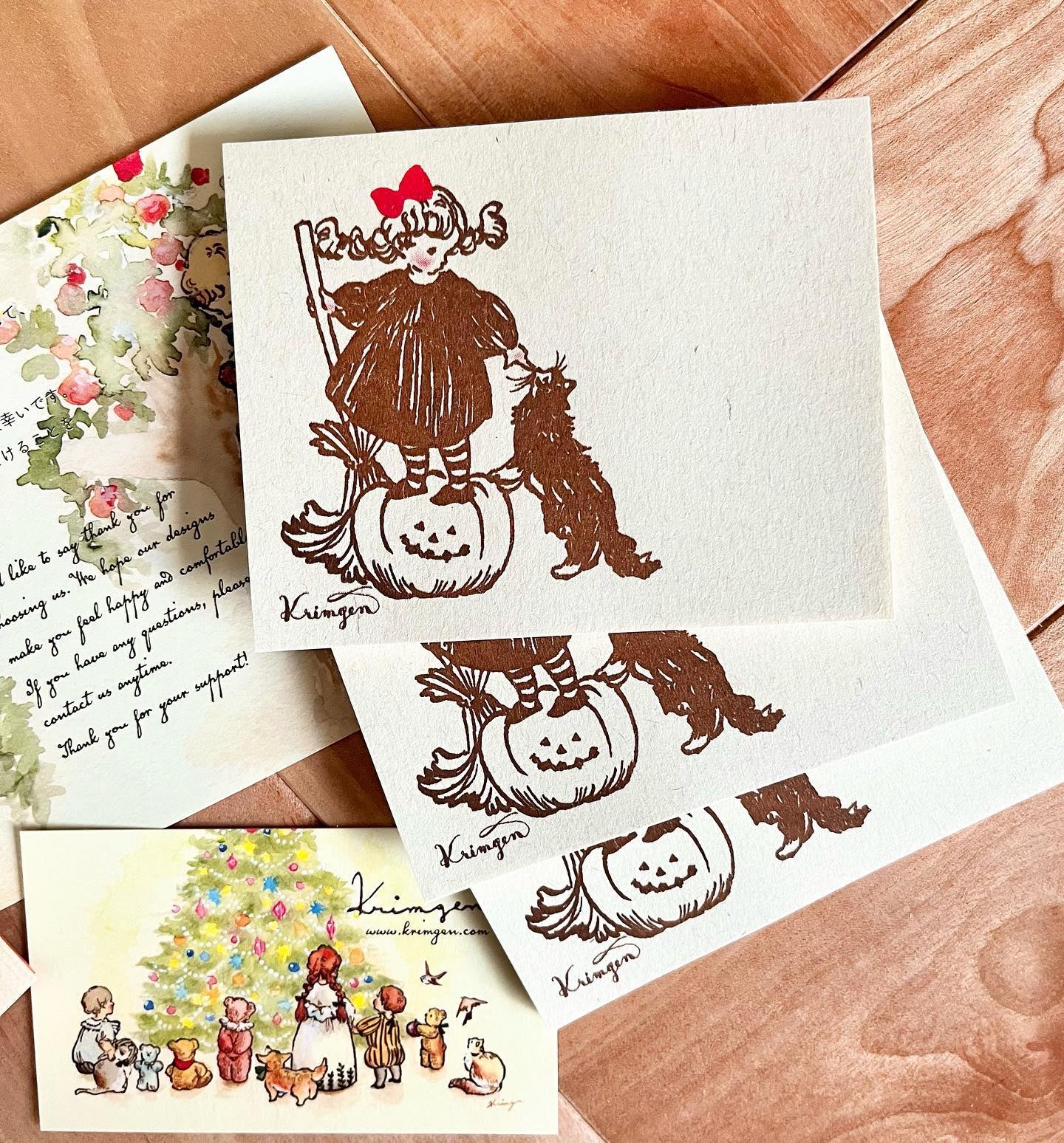 Krimgen Memo Pad: Halloween Witch