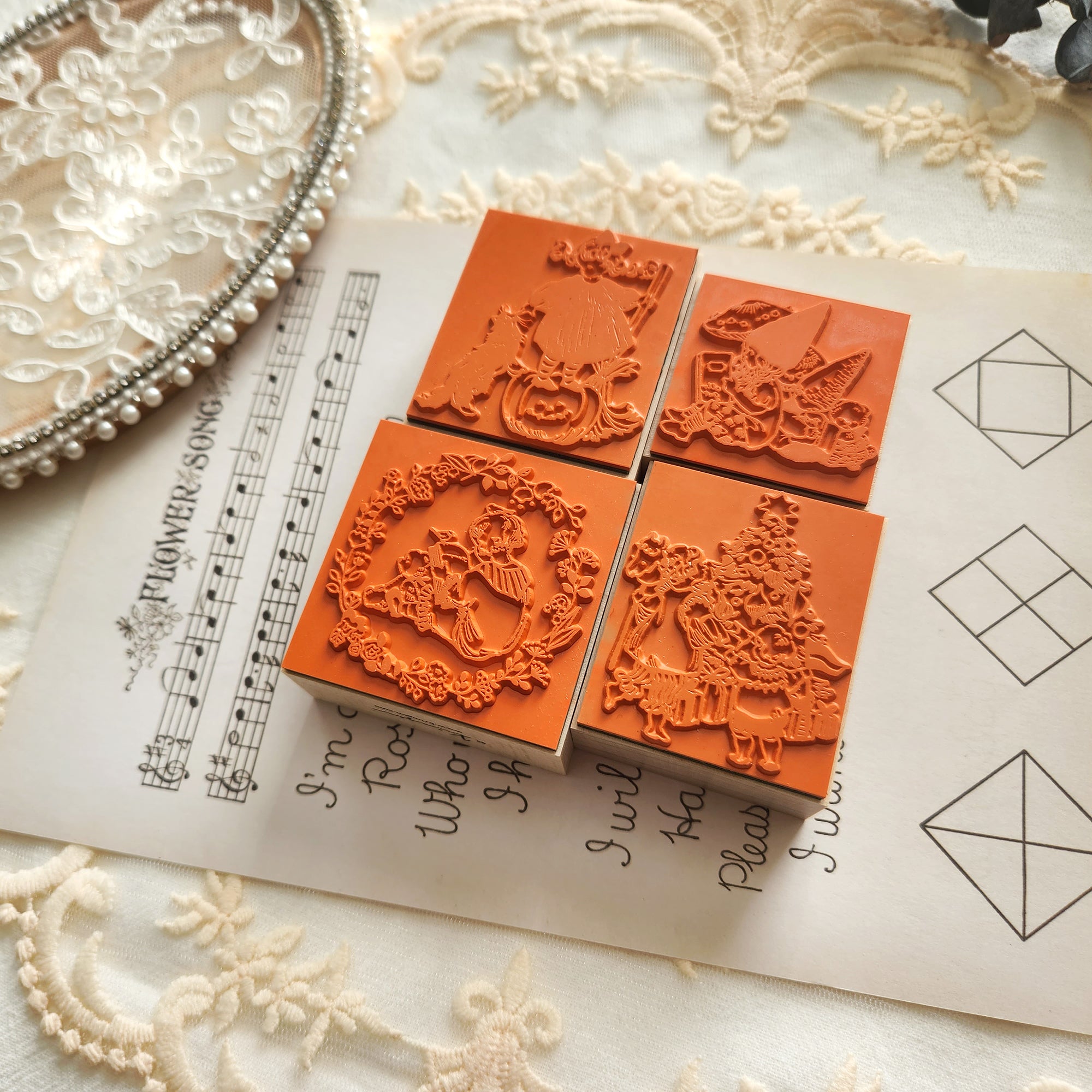 Krimgen Rubber Stamp: Collection B