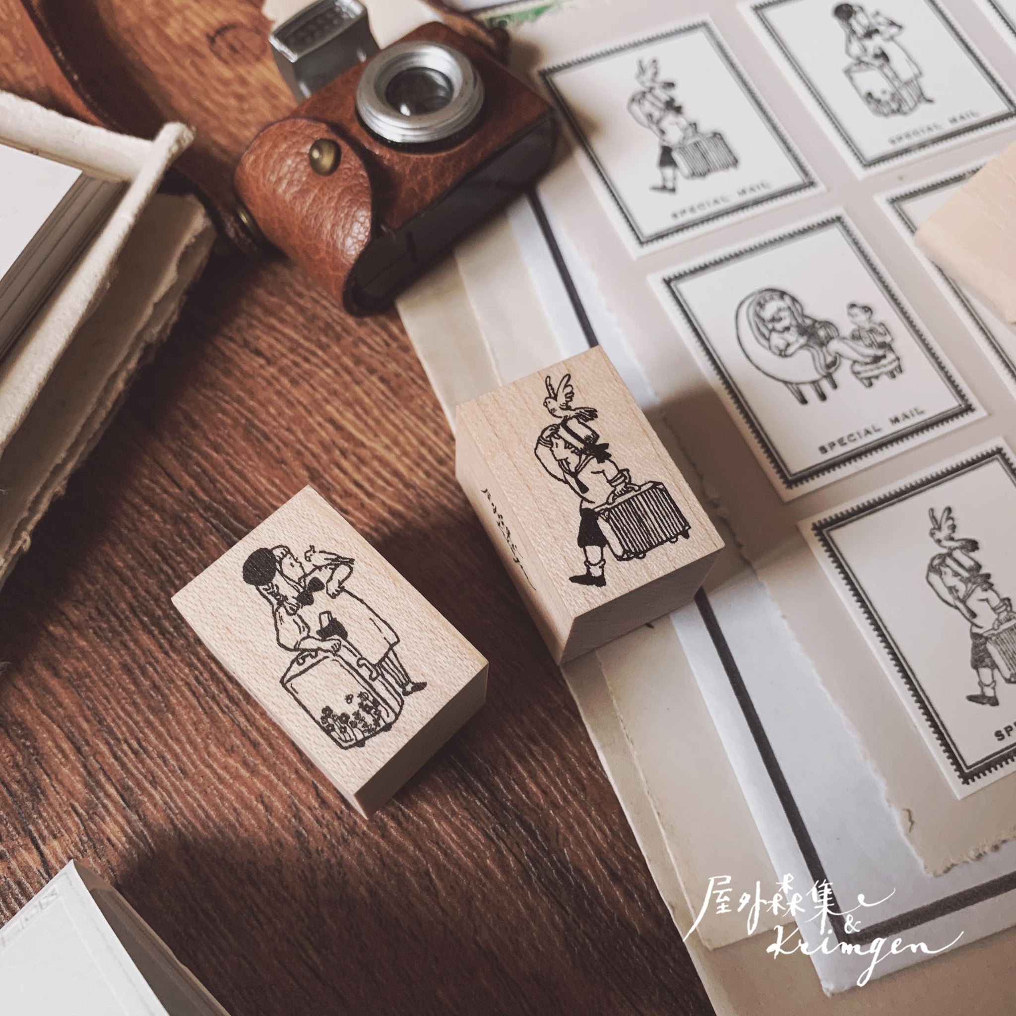 Krimgen Life Series Rubber Stamp