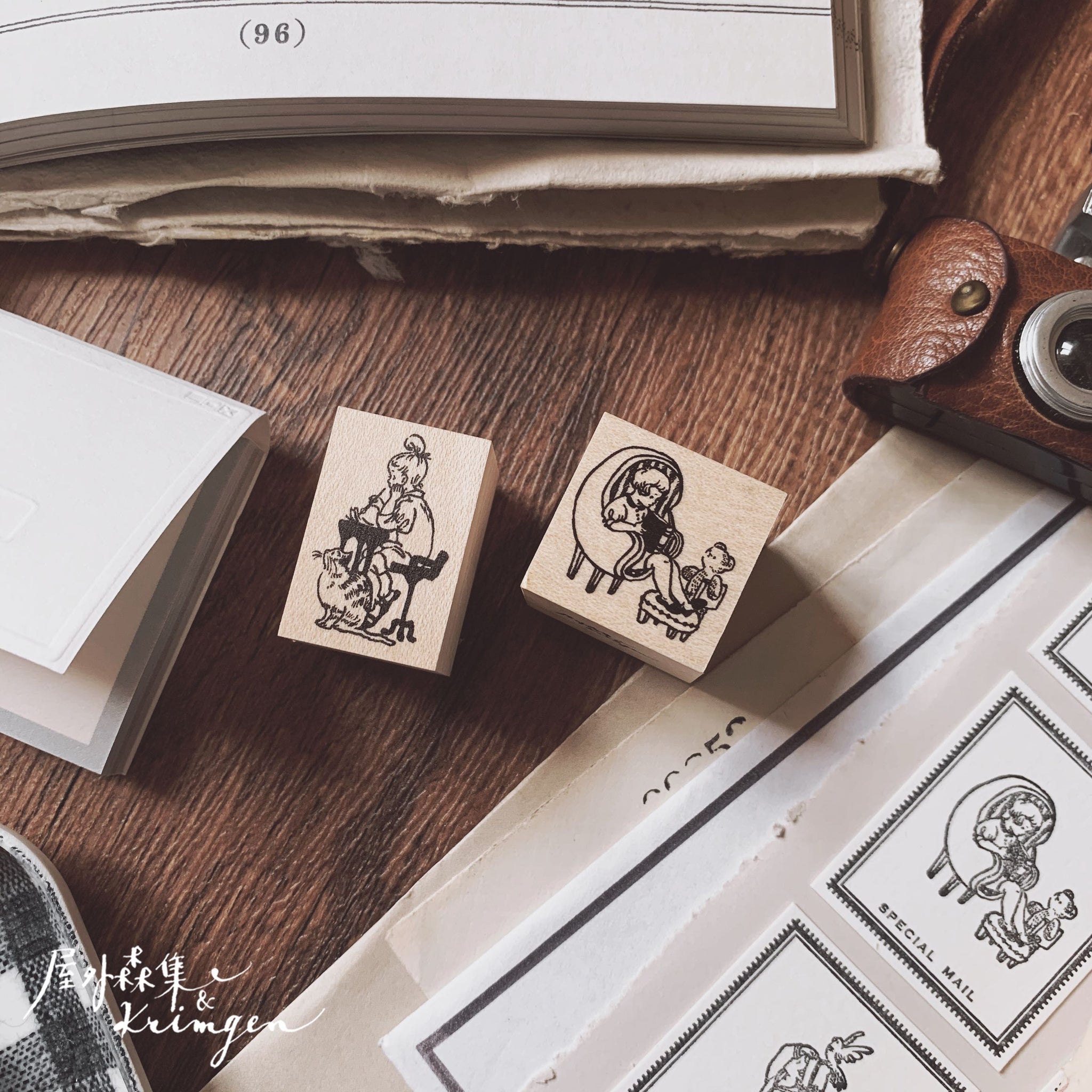 Krimgen Life Series Rubber Stamp