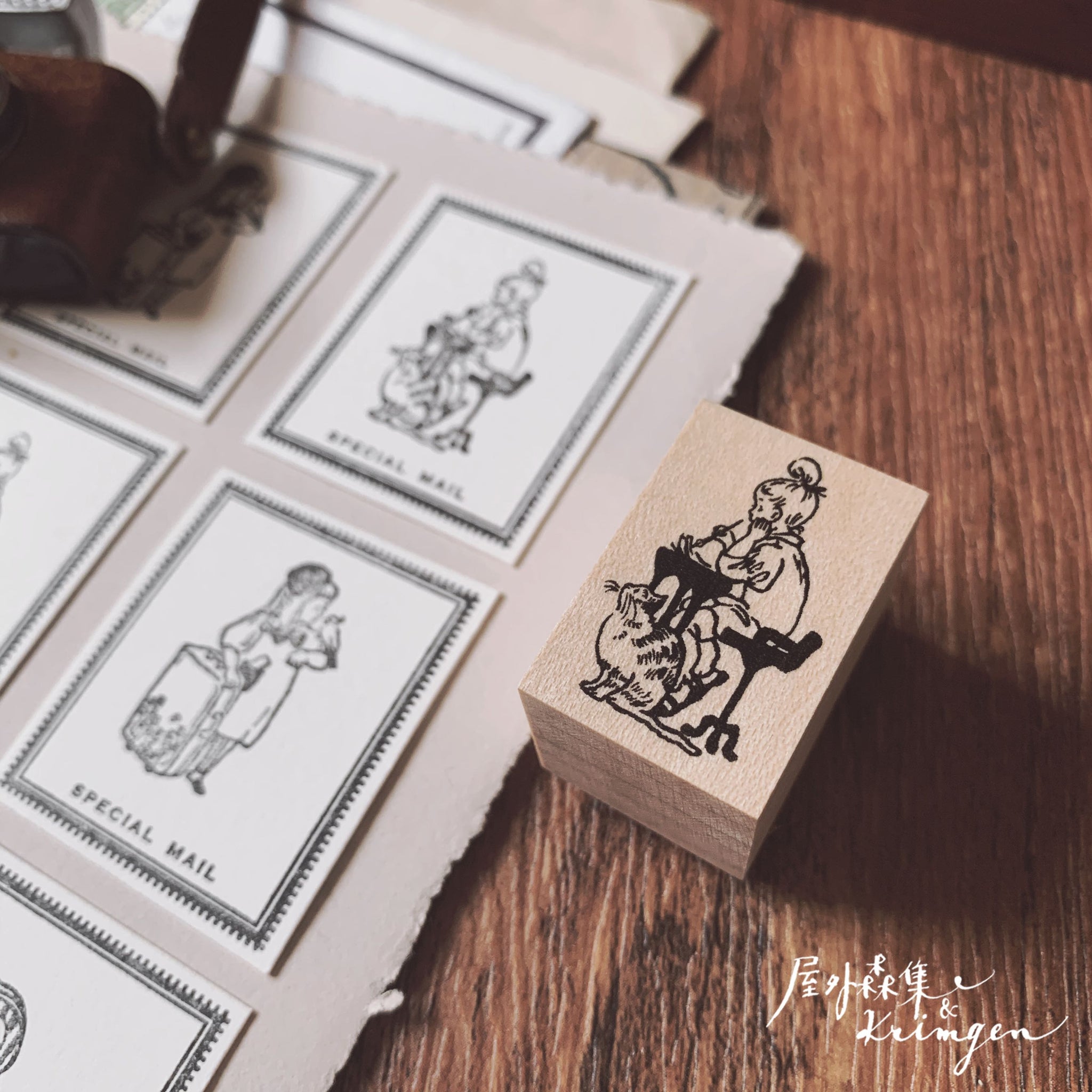 Krimgen Life Series Rubber Stamp