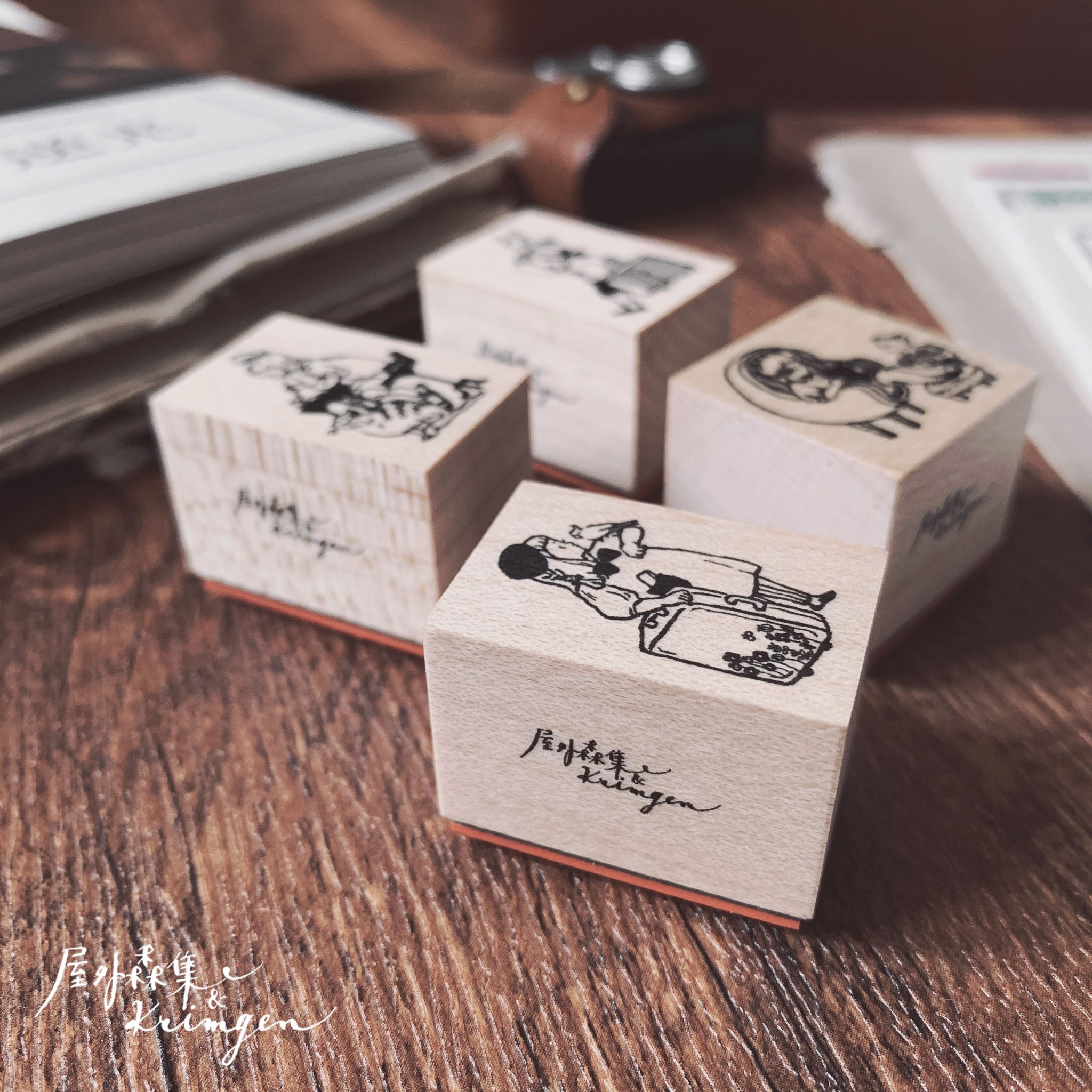 Krimgen Life Series Rubber Stamp
