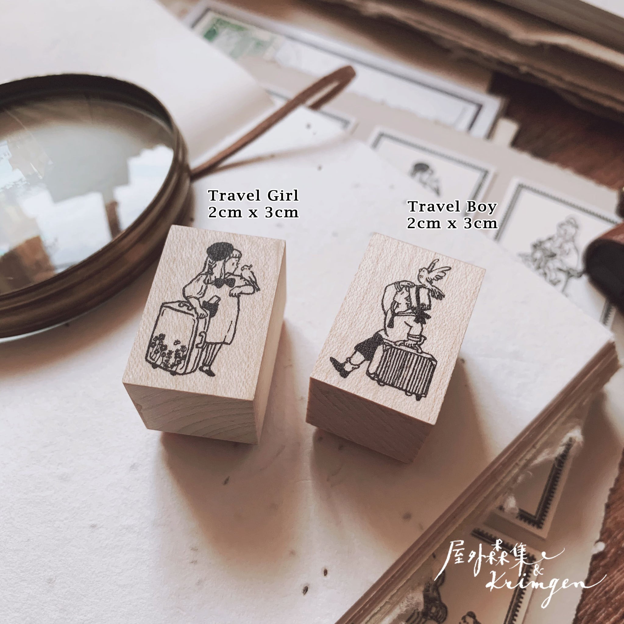 Krimgen Life Series Rubber Stamp