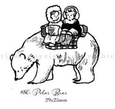 Krimgen Rubber Stamp: Little Bears