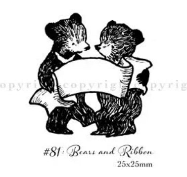 Krimgen Rubber Stamp: Little Bears