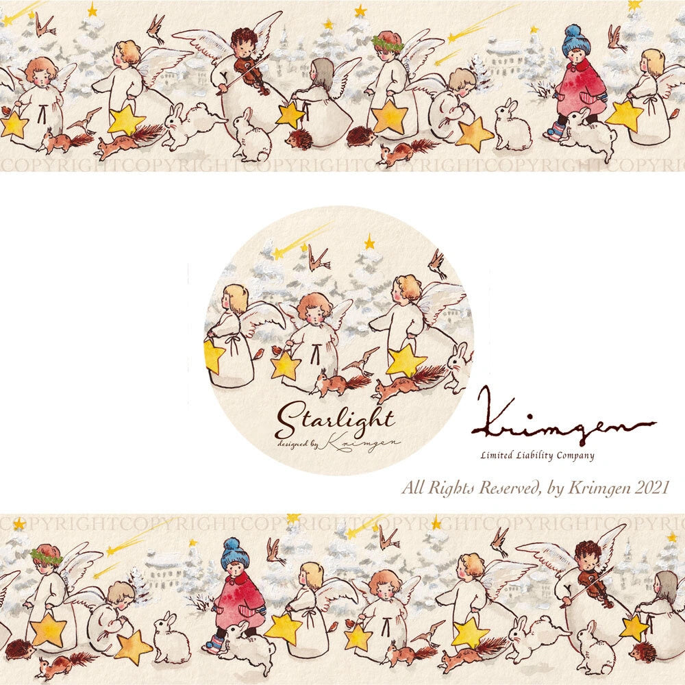 Krimgen Washi Tape: Starlight