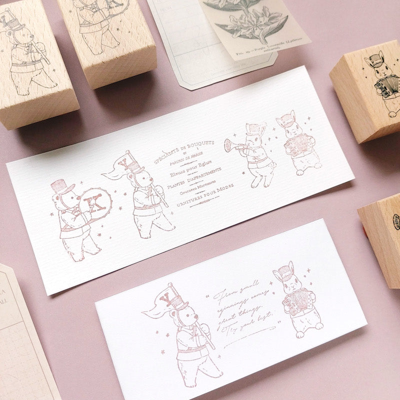 Kumayankee Stamp: Animals Parade