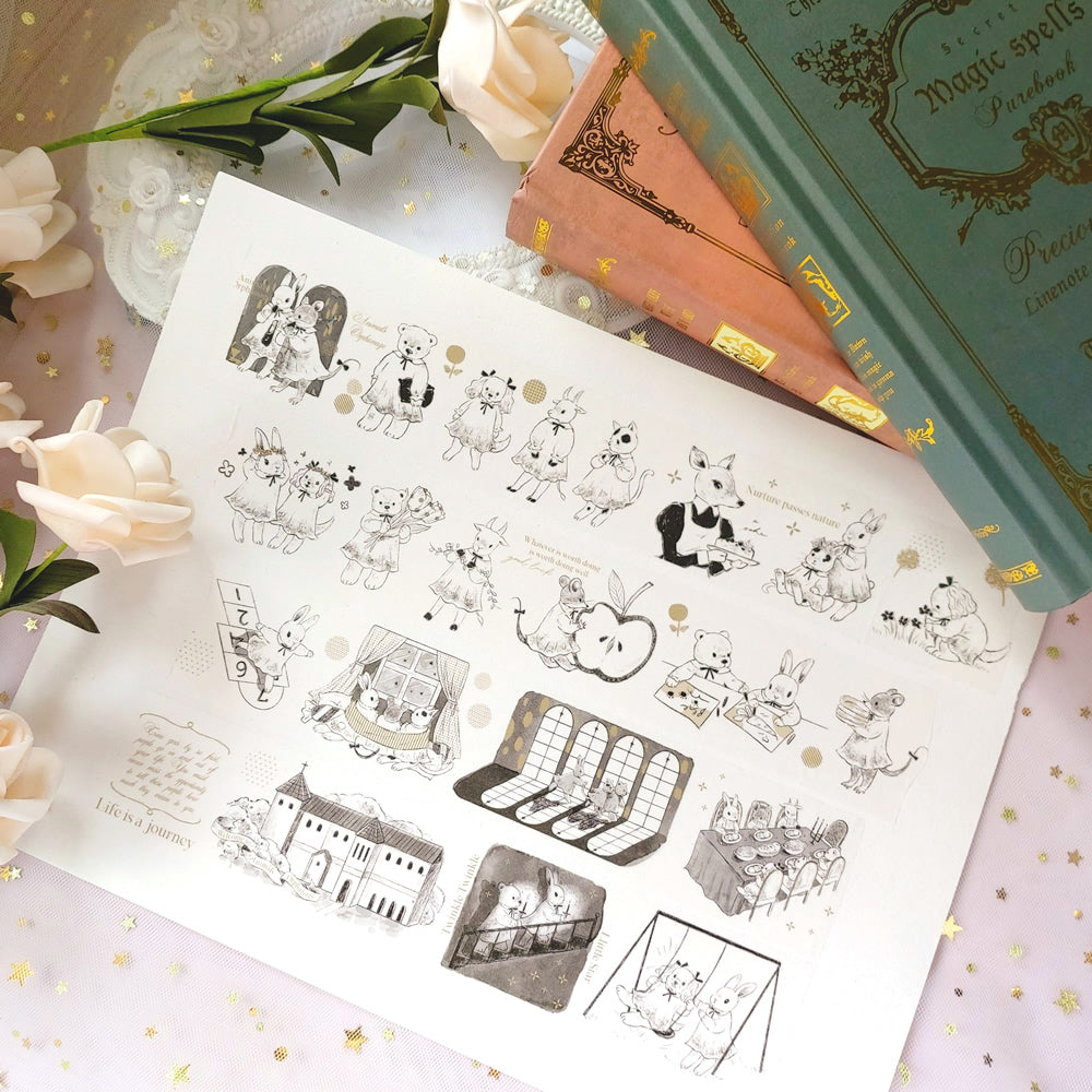 Kumayankee Washi Tape: Animals Orphanage