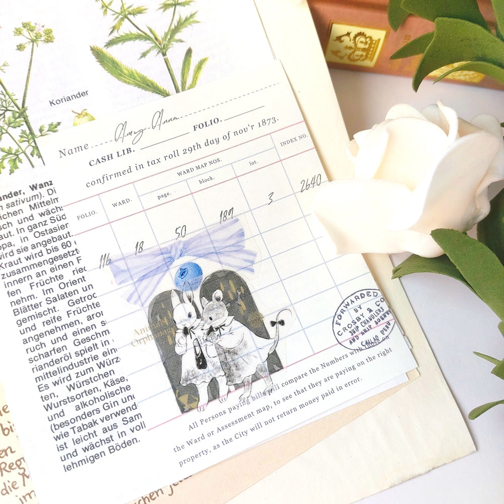 Kumayankee Washi Tape: Animals Orphanage