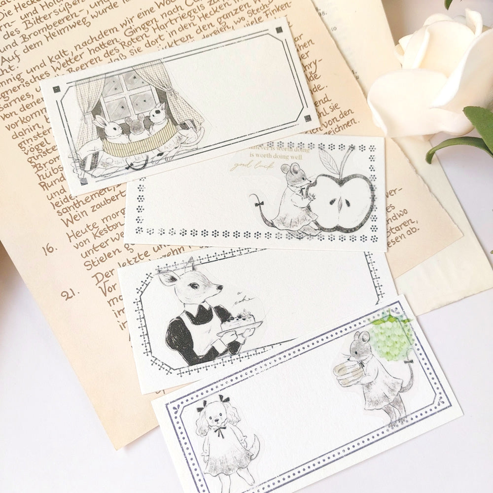 Kumayankee Washi Tape: Animals Orphanage